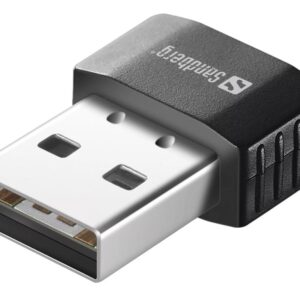 SANDBERG USB-A WIFI DONGLE 650 MBIT/S ADAPTER (133-91)